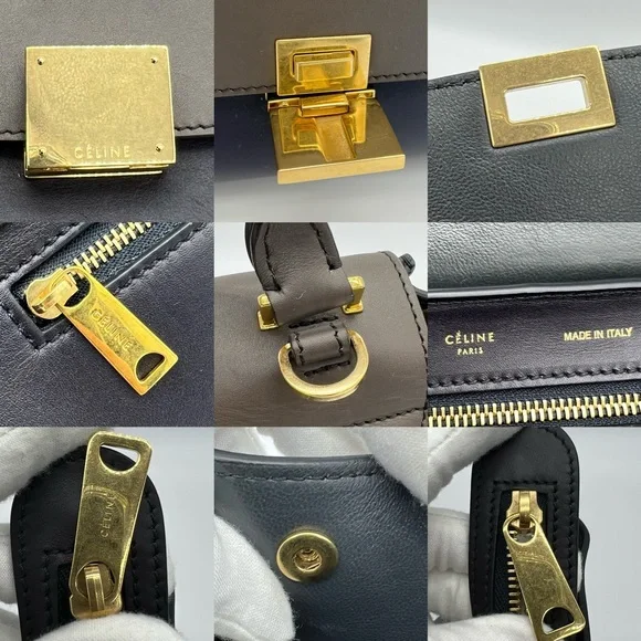 Authentic NEW Celine Tricolors Trapeze - Picture 17 of 17